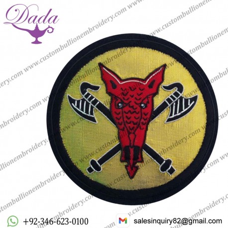 Bullion Wire Blazer Badge