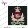 Intelligence Corps Blazer Badge, Silver, Wire