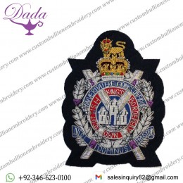KOSB Wire Blazer Badge