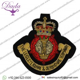 Leics & Derby Yeomanry Wire Badge