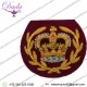 RQMS No1 (On Med Cherry) Badge Bullion Embroidered