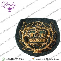 RQMS RGJ Badge Bullion Embroidered