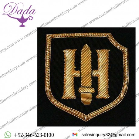 Panzer Grenadiers Blazer Badge, Wire