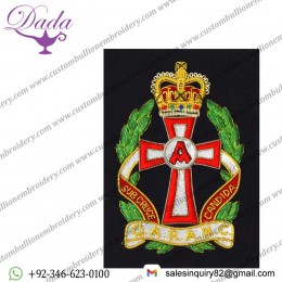 Queen Alexandra’s Royal Army Nursing Corps (QARANC) Embroidered Blazer Badge