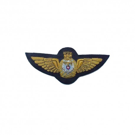 BRUNEI AIR FORCE FULL SIZE HAND EMBROIDERED WINGS BADGES
