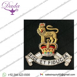 RAPC Wire Blazer Badge E11R