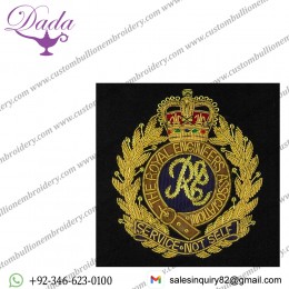 RE Association Wire Blazer Badge