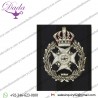 Rifle Brigade Embroidered Blazer Badge, King’s Crown