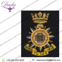 RN Radar Wire Blazer Badge