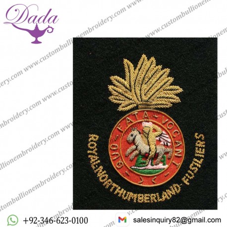 RNF Wire Blazer Badge