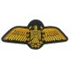 ROYAL EGYPT AIR FORCE GOLD BULLION WIRE PILOT WING