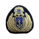 ESTONIA NAVY OFFICER HAT CAP BADGE NEW HAND EMBROIDERED
