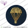 Parachute Gold On Navy Badge Embroidered Insignia