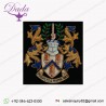 embroidered Family crest emblem