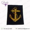 Wholesale Manufactures Embroidery Arm Badge Hand Embroidery Family Crest Blazer Badges
