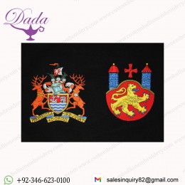 Custom Embroidery for Coat of Arms