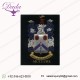 Custom made Family Crest embroidered patches