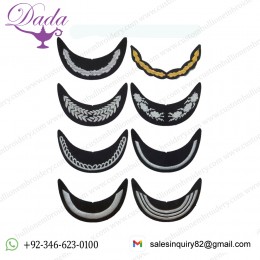 Hand Embroidery Cap Visors ,peak Cap ,hat Visor,