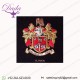 Family crest coat of arms bullion badges
