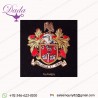 Family crest coat of arms bullion badges