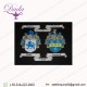 Family Crest Embroidered