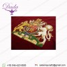 Royal Family crest emblem hand made embroidery Coat of arms