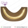 Gold Cap Peak Mylar Cap Visor