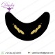 Mylar Cap Visor Airline Visor Gold