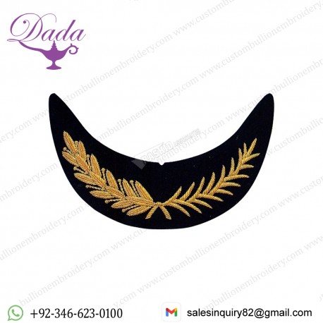Cap Visor Peak Militay Air Force Field Grade Gold Supplier