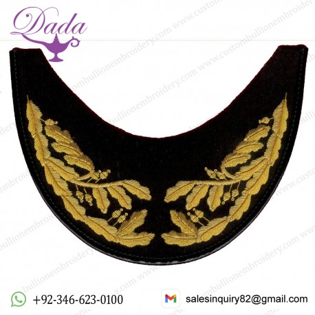 Cheap Customized Military, Navy & Airline Golden  Caps Peak