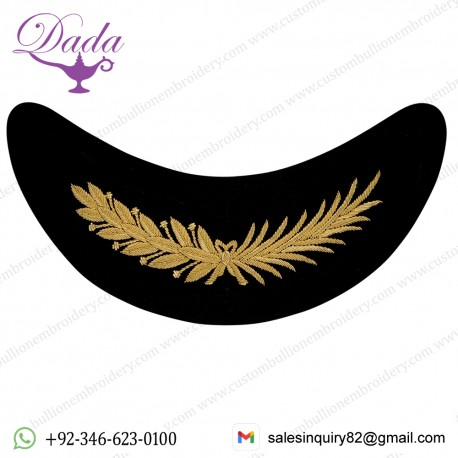 Custom Made Bullion Wire Foreign Military  Gold