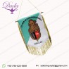 hand made embroidey pennant