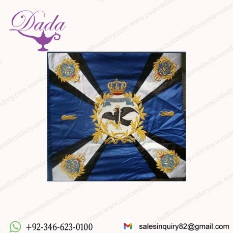 Prussian Infantry Regiment double-sided 49.6 inchs x 49.6 inche