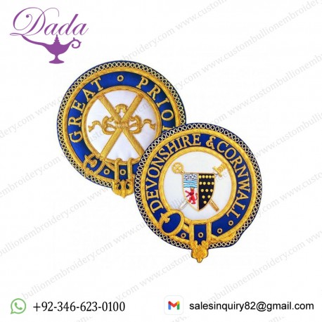 Knights Templar Provincial , Great Priory Mantle Badge