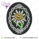 GEBIRGSJAGER EDELWEISS OFFICERS SLEEVE PATCH