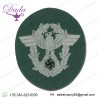 POLICE OFFICER BULLION SLEEVE EAGLE EMBROIDERY BADGE