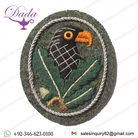 SNIPER BADGE 2ND CLASS EMBROIDERY BADGE